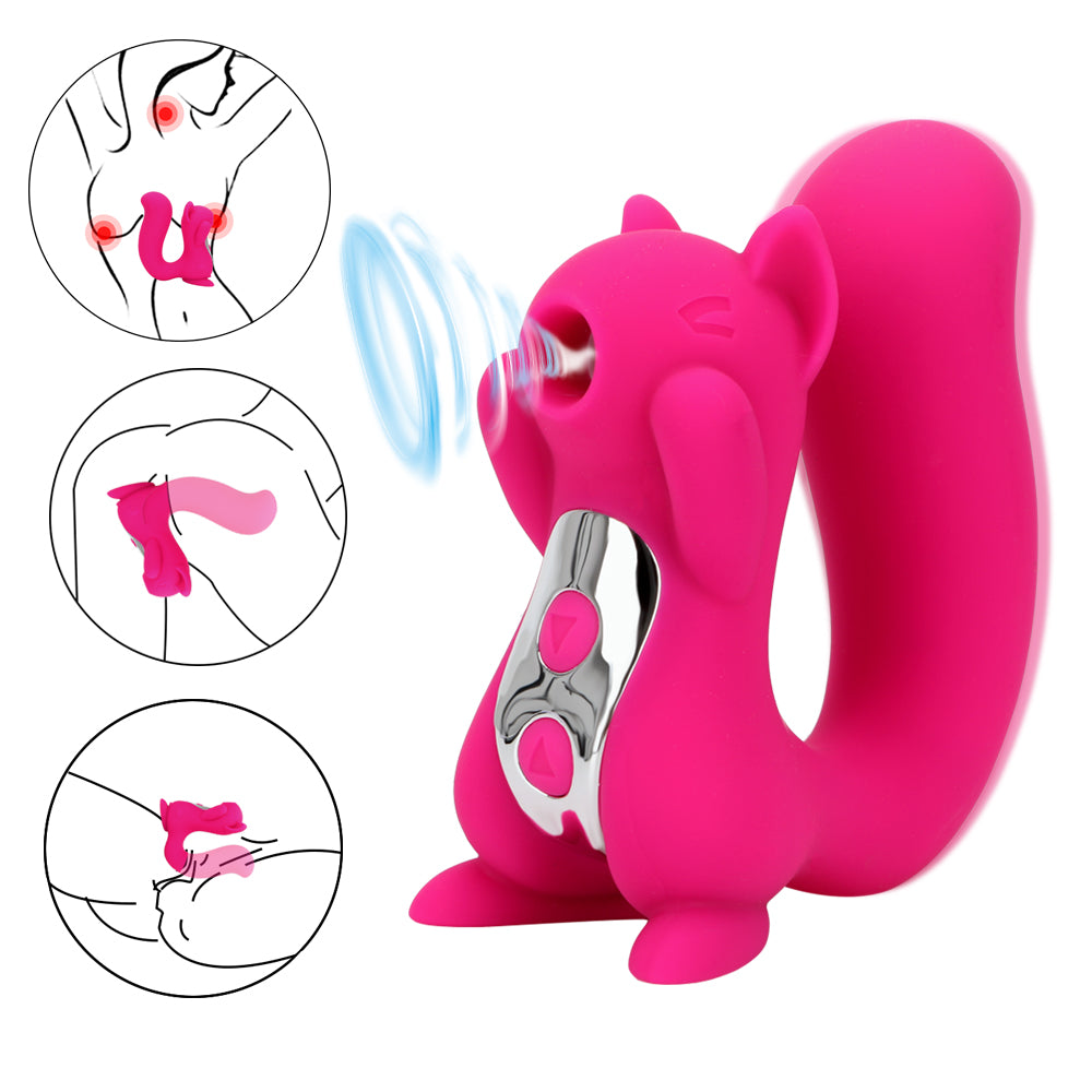 Ardilla Succionador y Vibrador