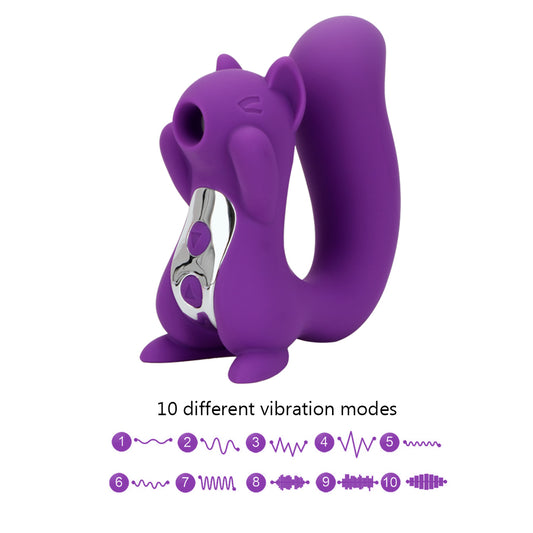 Ardilla Succionador y Vibrador